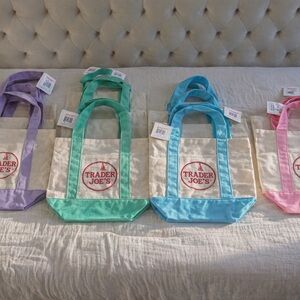 Trader Joe's Canvas Tote Bags